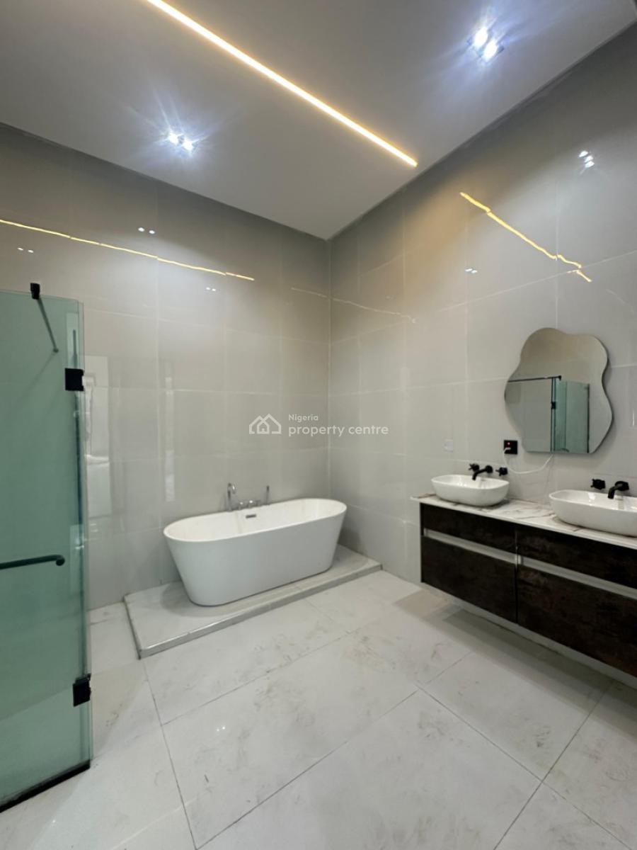 Luxury Spacious 5 Bedroom Fully Detached Duplex with Bq and a Pool, Less Than 10 Minutes From Royal Garden Estate, Lekki, Ajah, Lagos, Detached Duplex for Sale