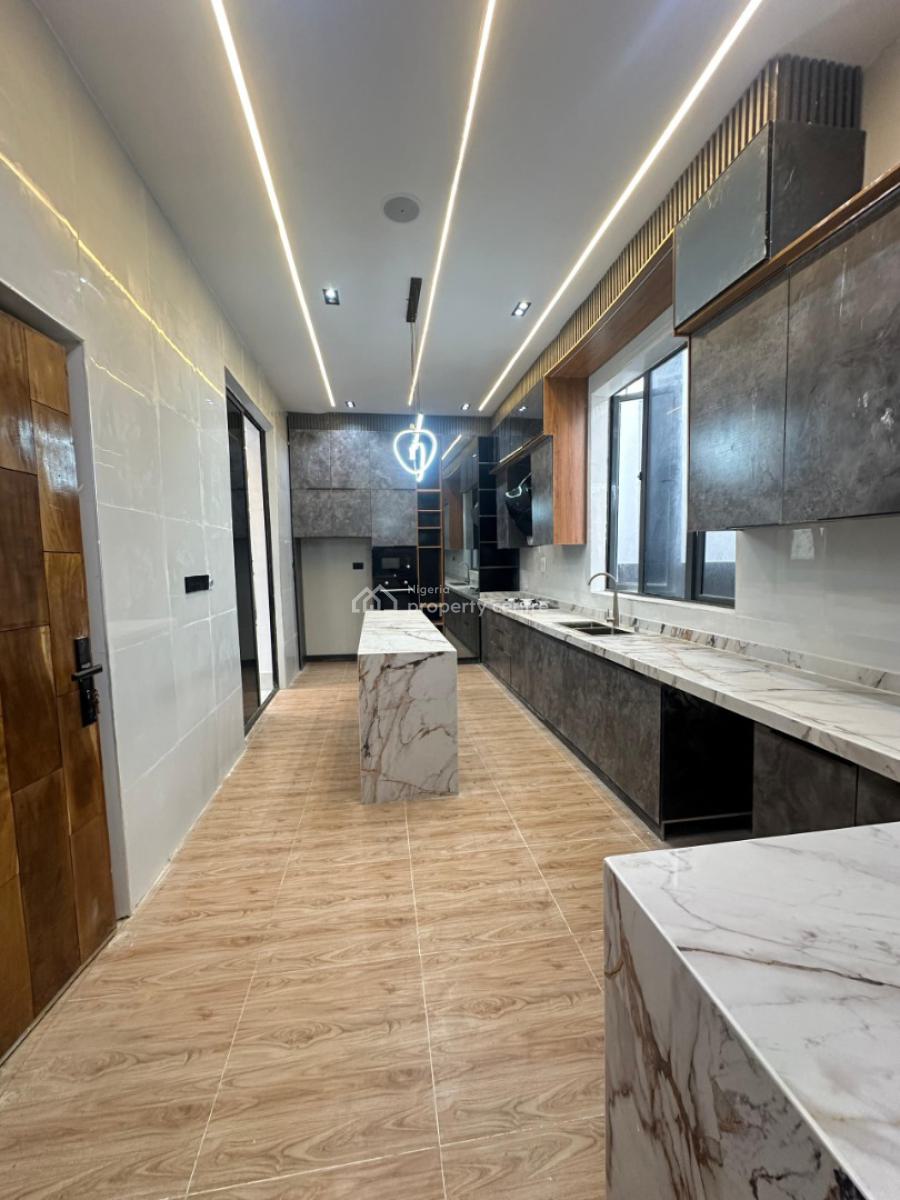 Luxury Spacious 5 Bedroom Fully Detached Duplex with Bq and a Pool, Less Than 10 Minutes From Royal Garden Estate, Lekki, Ajah, Lagos, Detached Duplex for Sale