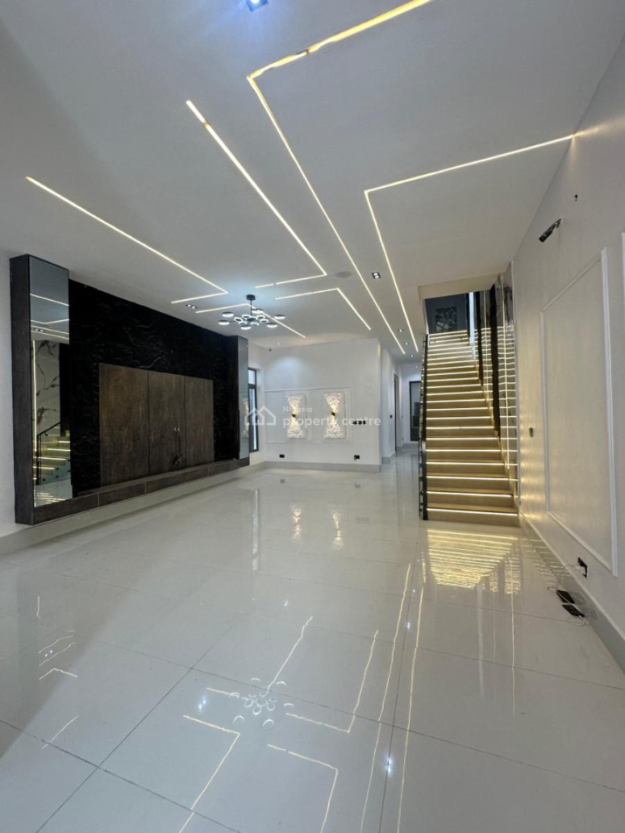 Luxury Spacious 5 Bedroom Fully Detached Duplex with Bq and a Pool, Less Than 10 Minutes From Royal Garden Estate, Lekki, Ajah, Lagos, Detached Duplex for Sale