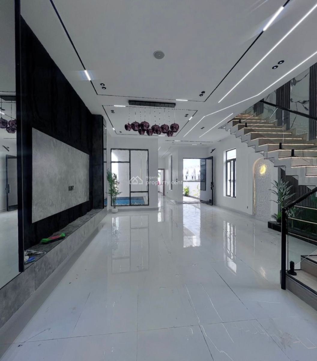 Spacious Newly Built 5bedroom Fully Detached Duplex with Bq, Lekki Palm City, Ajah, Lagos, Detached Duplex for Sale