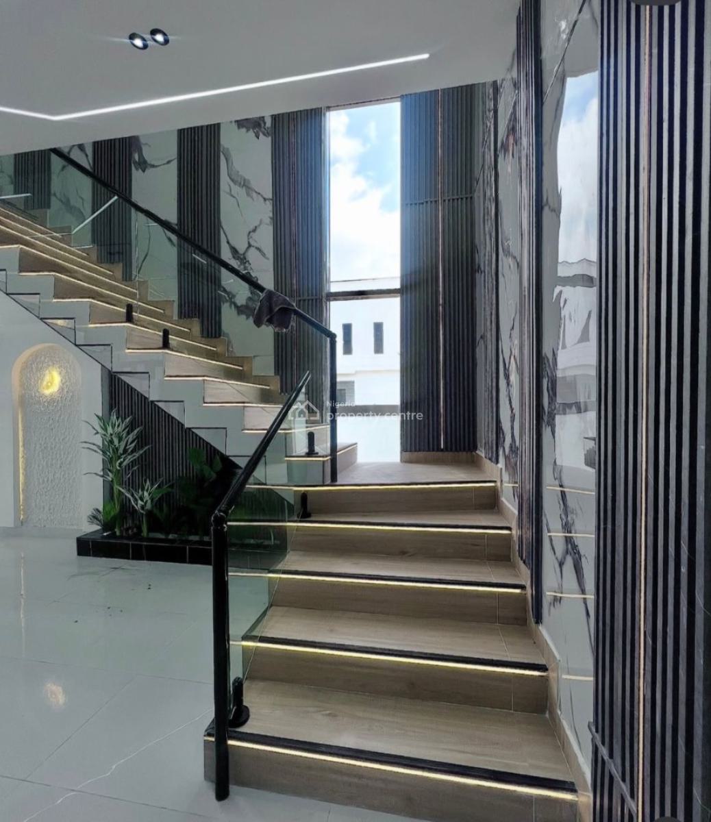 Spacious Newly Built 5bedroom Fully Detached Duplex with Bq, Lekki Palm City, Ajah, Lagos, Detached Duplex for Sale