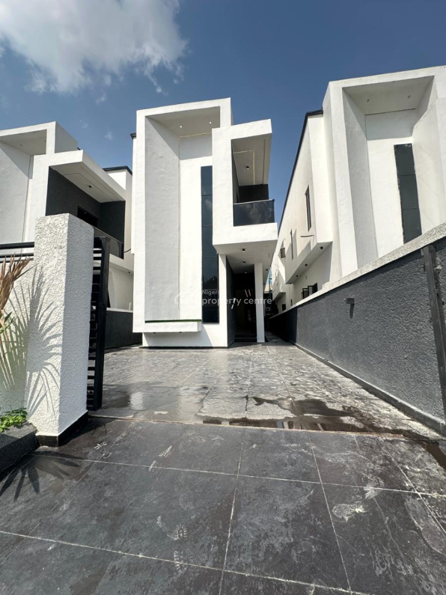 Well-built Luxury 5 Bedroom Fully Detached Duplex with Bq and a Pool, Less Than 10 Minutes From Abraham Adesanya, Lekki, Ajah, Lagos, Detached Duplex for Sale