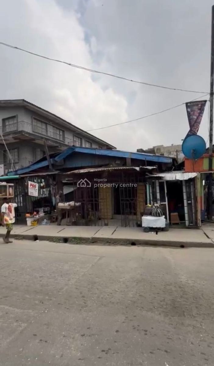 Demolishable Bungalow on Full Plot, Apata Street, Shomolu, Lagos, Land for Sale