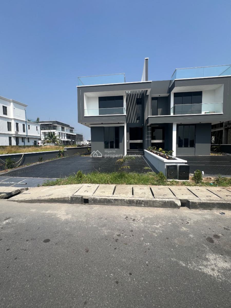 5 Bedroom Semidetached Duplex with Bq, Cowrie Creek Estate, Ikate Elegushi, Lekki, Lagos, House for Sale