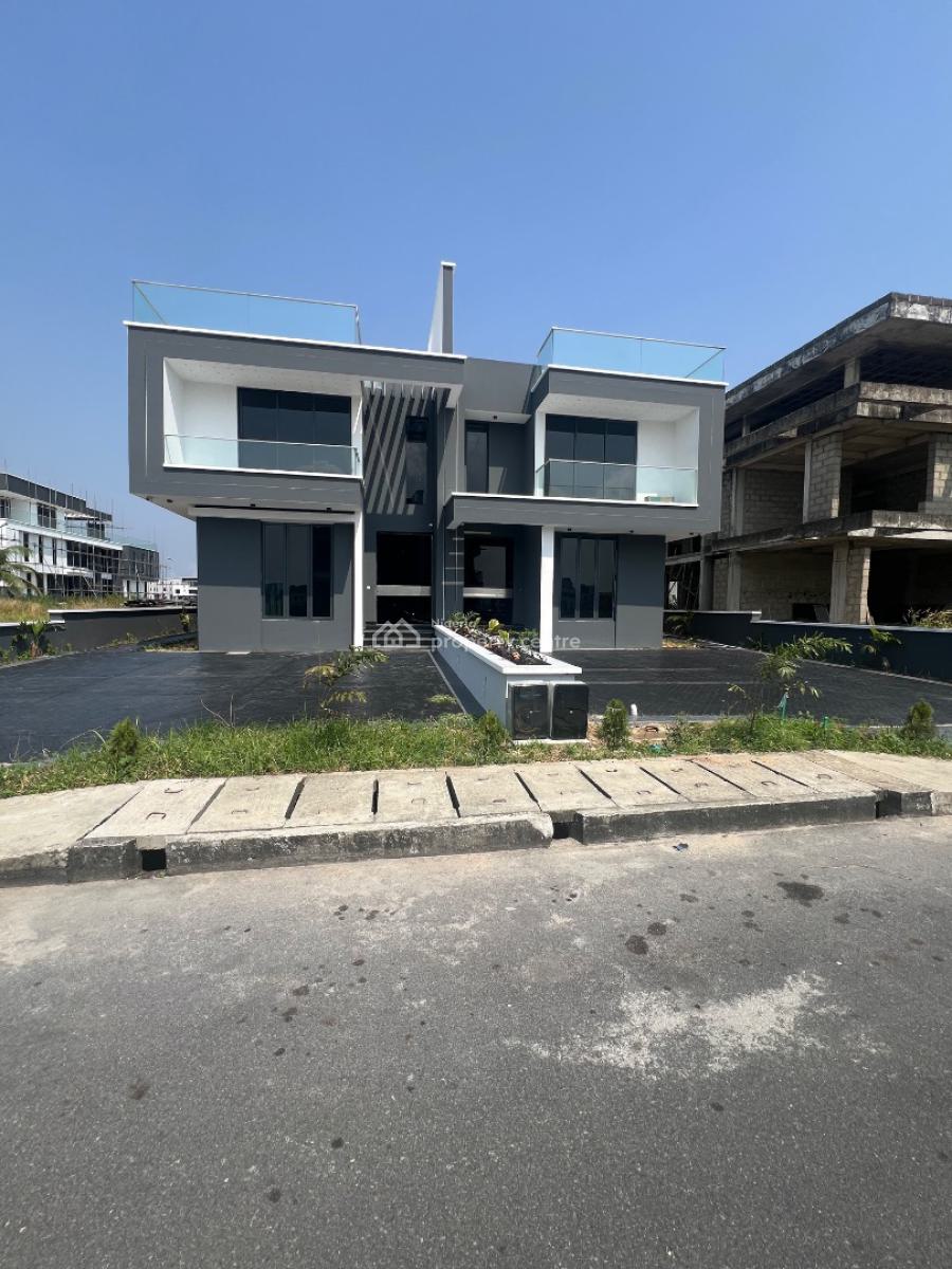 5 Bedroom Semidetached Duplex with Bq, Cowrie Creek Estate, Ikate Elegushi, Lekki, Lagos, House for Sale