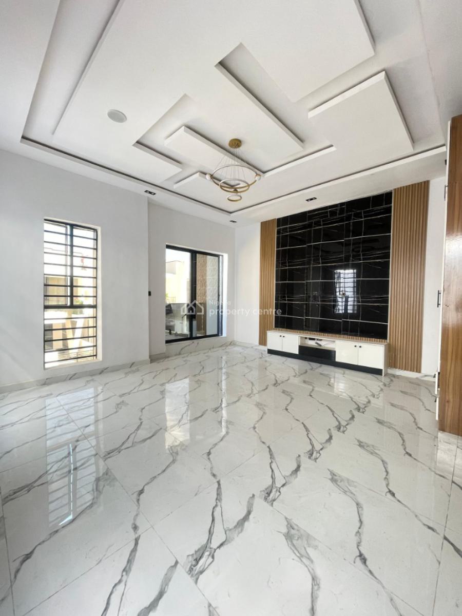 Well-built Luxury Spacious 4 Bedroom Semi-detached Duplex with Bq, Less Than 10 Minutes From Lekki Palm City, Lekki, Ajah, Lagos, Semi-detached Duplex for Sale