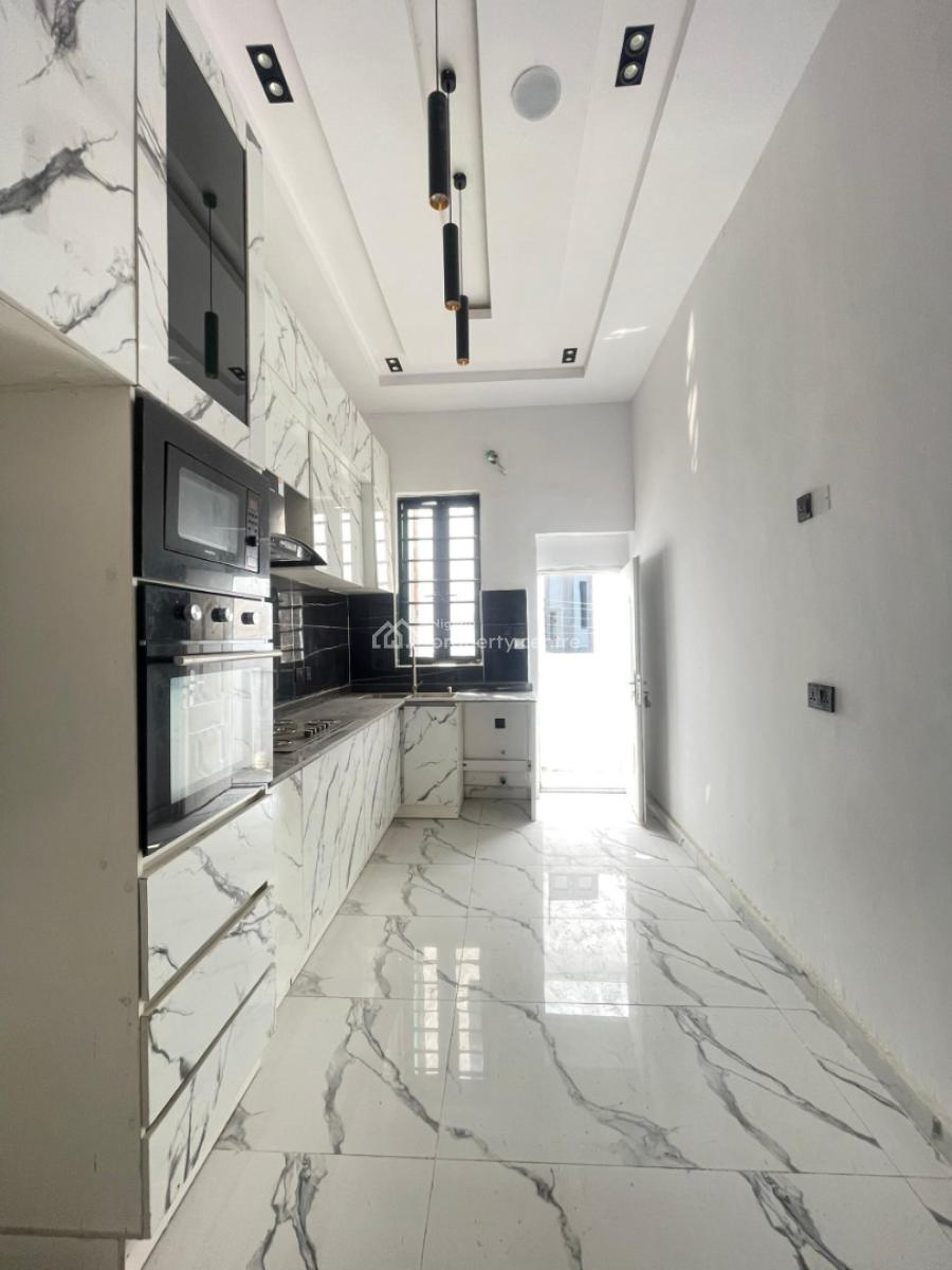 Well-built Luxury Spacious 4 Bedroom Semi-detached Duplex with Bq, Less Than 10 Minutes From Lekki Palm City, Lekki, Ajah, Lagos, Semi-detached Duplex for Sale