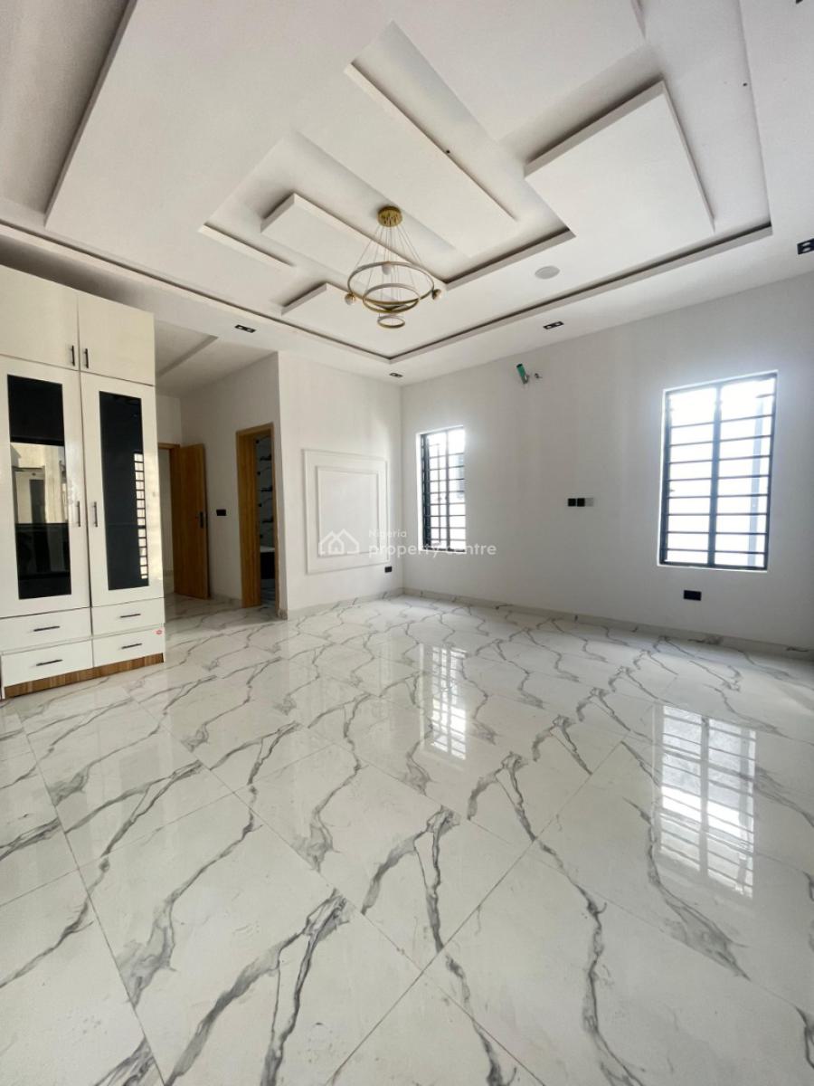 Well-built Luxury Spacious 4 Bedroom Semi-detached Duplex with Bq, Less Than 10 Minutes From Lekki Palm City, Lekki, Ajah, Lagos, Semi-detached Duplex for Sale