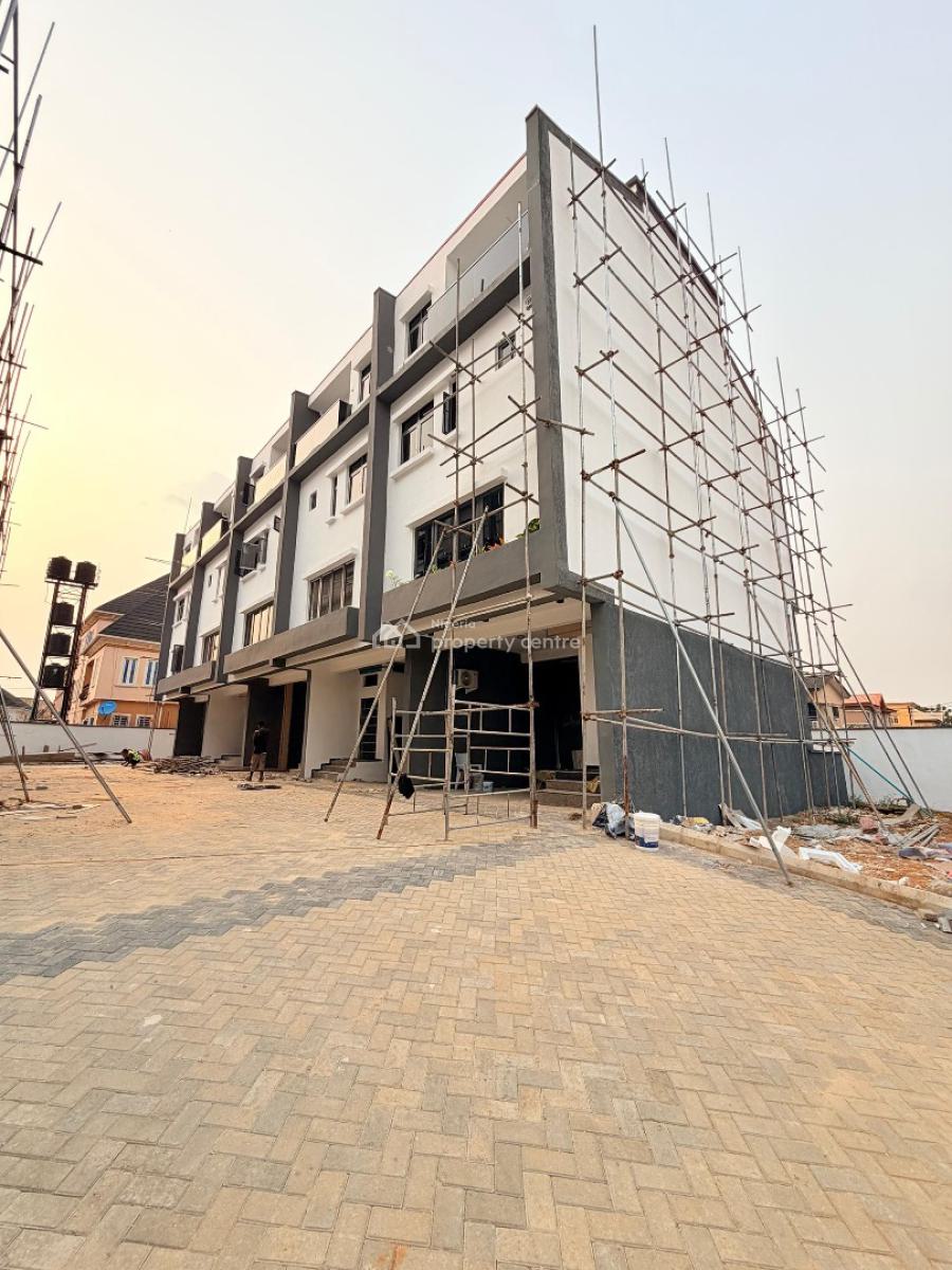 Carcass 5 Bedrooms Terraced Duplex, Gbagada, Lagos, Terraced Duplex for Sale