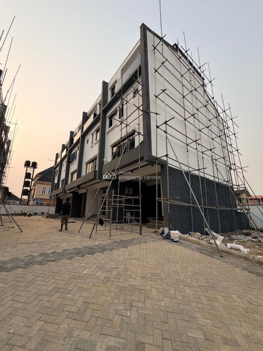 Carcass 5 Bedrooms Terraced Duplex, Gbagada, Lagos, Terraced Duplex for Sale