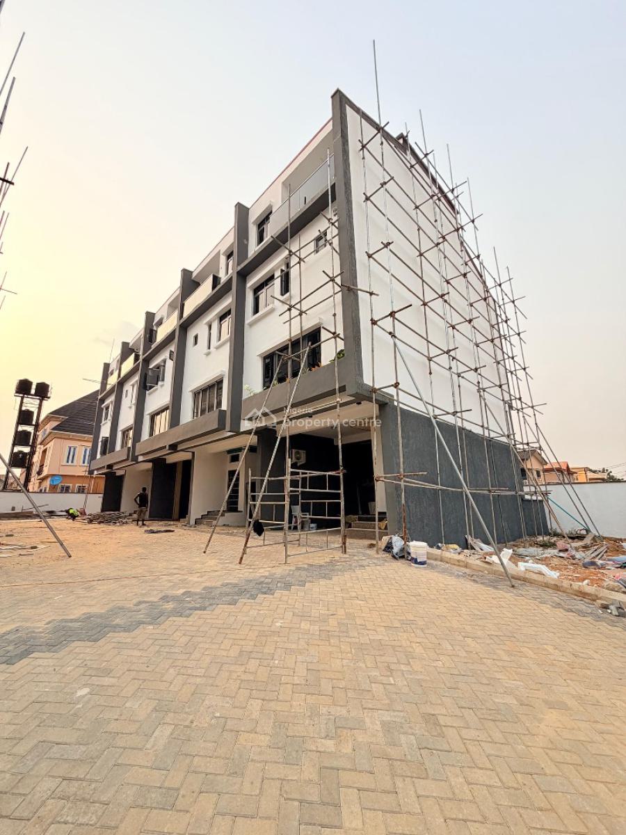 Carcass 5 Bedrooms Terraced Duplex, Gbagada, Lagos, Terraced Duplex for Sale