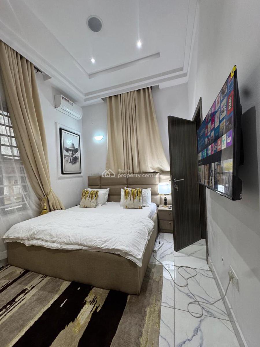 Privately Gated 4 Bedrooms Semi Detached Duplex, Idado Estate (by Vava Furniture, Igbofon Bus-stop), Lekki, Lagos, Semi-detached Duplex Short Let