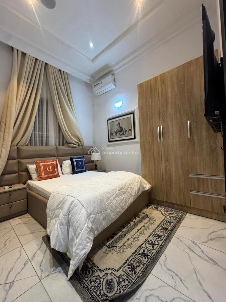 Privately Gated 4 Bedrooms Semi Detached Duplex, Idado Estate (by Vava Furniture, Igbofon Bus-stop), Lekki, Lagos, Semi-detached Duplex Short Let