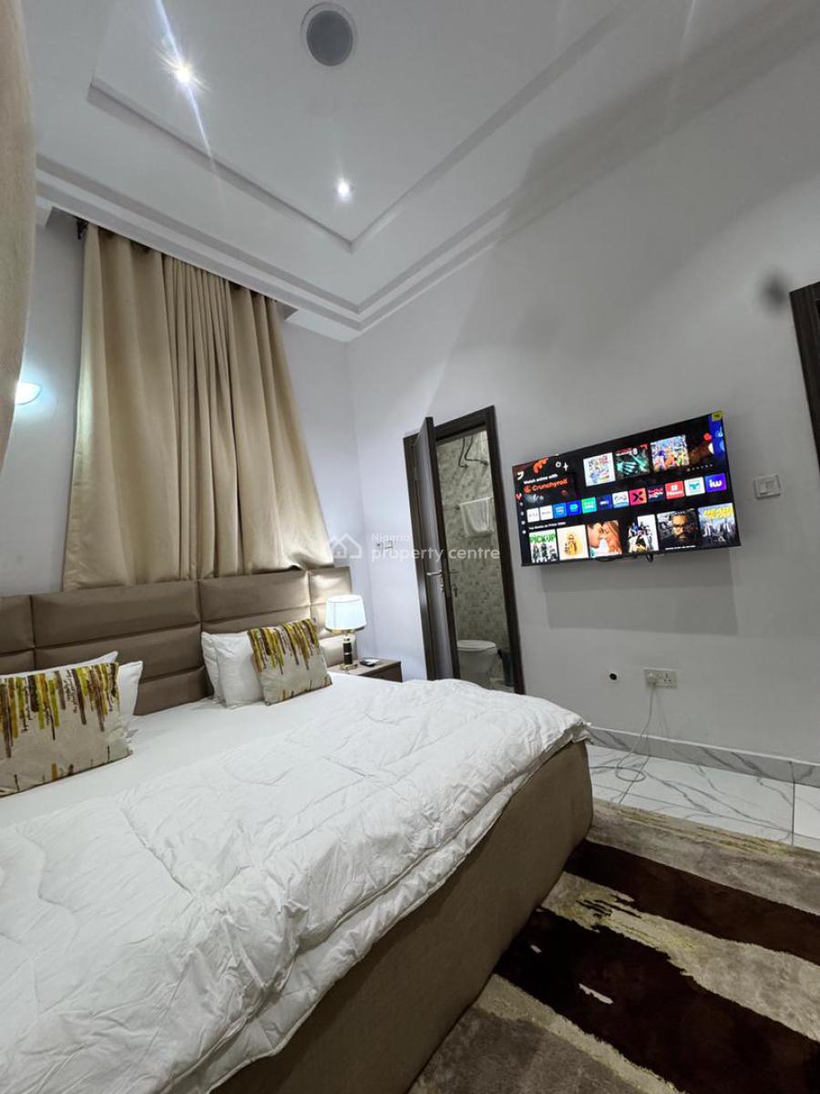 Privately Gated 4 Bedrooms Semi Detached Duplex, Idado Estate (by Vava Furniture, Igbofon Bus-stop), Lekki, Lagos, Semi-detached Duplex Short Let