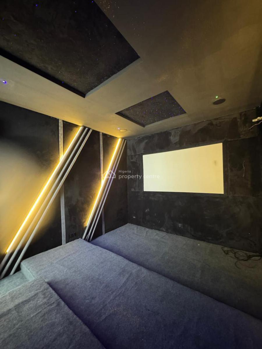 5-bedroom Fully Detached Duplex with Cinema, Pool & Rooftop Terrace, Osapa, Lekki, Lagos, Detached Duplex for Sale