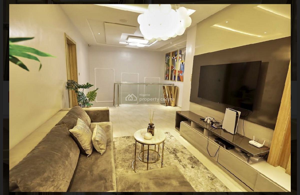 4 Bedroom Fully Furnished Semi Detached Duplex, Osapa, Lekki, Lagos, Semi-detached Duplex for Rent