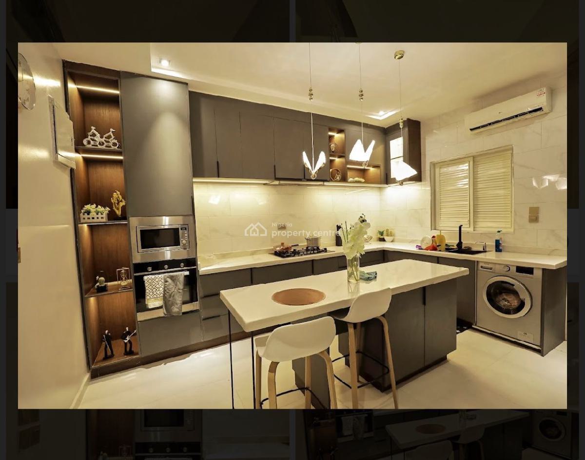 4 Bedroom Fully Furnished Semi Detached Duplex, Osapa, Lekki, Lagos, Semi-detached Duplex for Rent