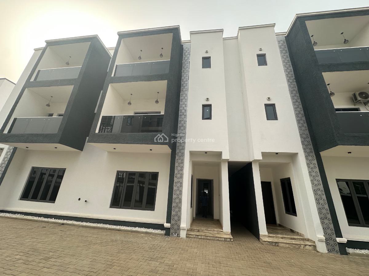 Luxury 4bedroom Terrace Duplex with Bq, Gilmor Jahi, Jahi, Abuja, Terraced Duplex for Sale
