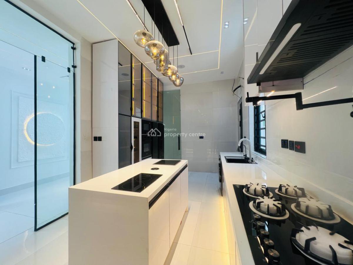 Unique 5 Bedroom Fully Detached Duplex with Swimming Pool and Bq, Orchid Road, Lekki, Lagos, Detached Duplex for Sale