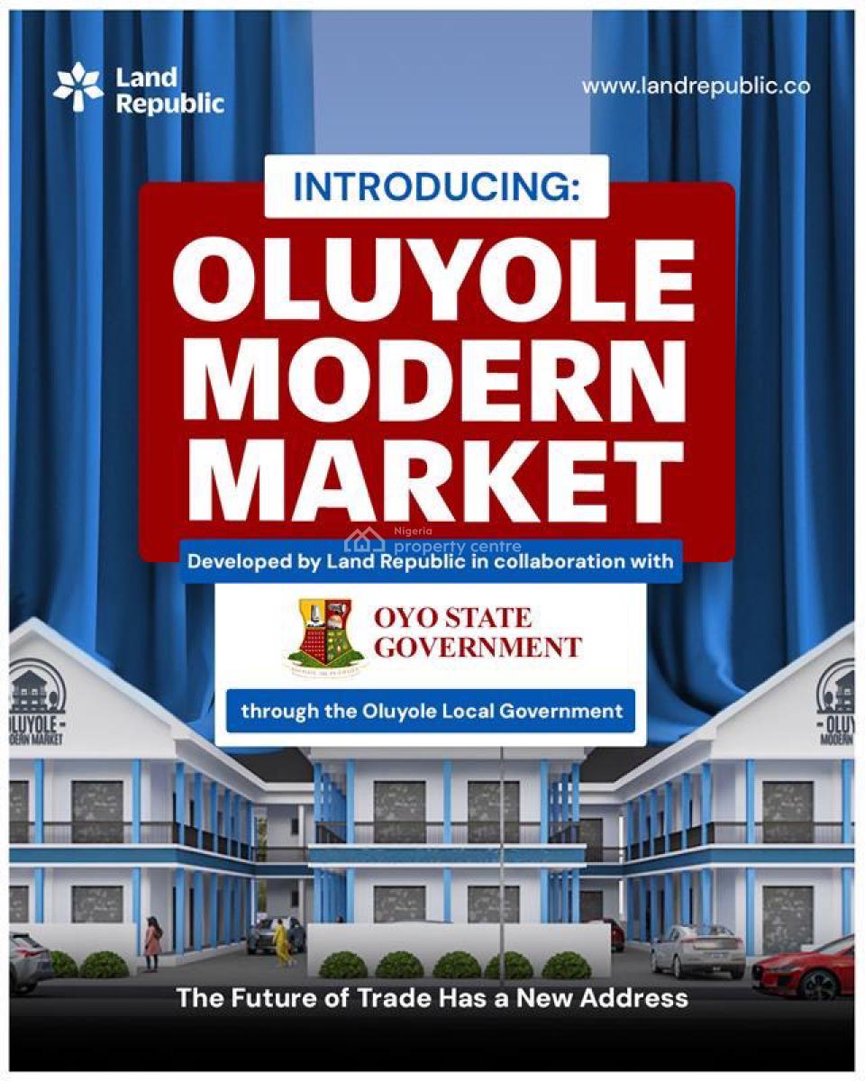 Affordable Shop Space  at Oluyole Modern Market, Ibadan, New Garage Junction ,oluyole ,ibadan., Ibadan, Oyo, Shop for Sale