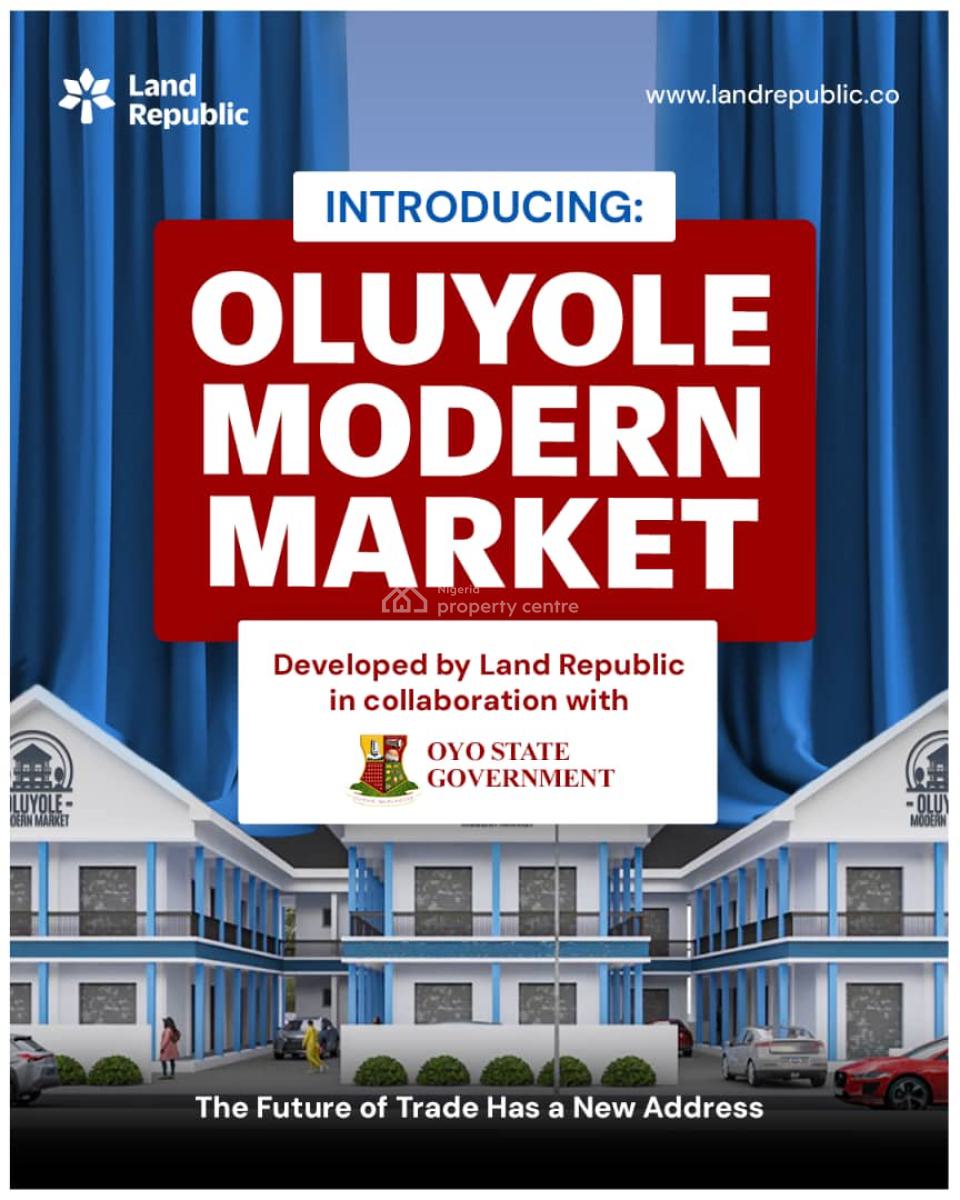 Affordable Shop Space  at Oluyole Modern Market, Ibadan, New Garage Junction ,oluyole ,ibadan., Ibadan, Oyo, Shop for Sale
