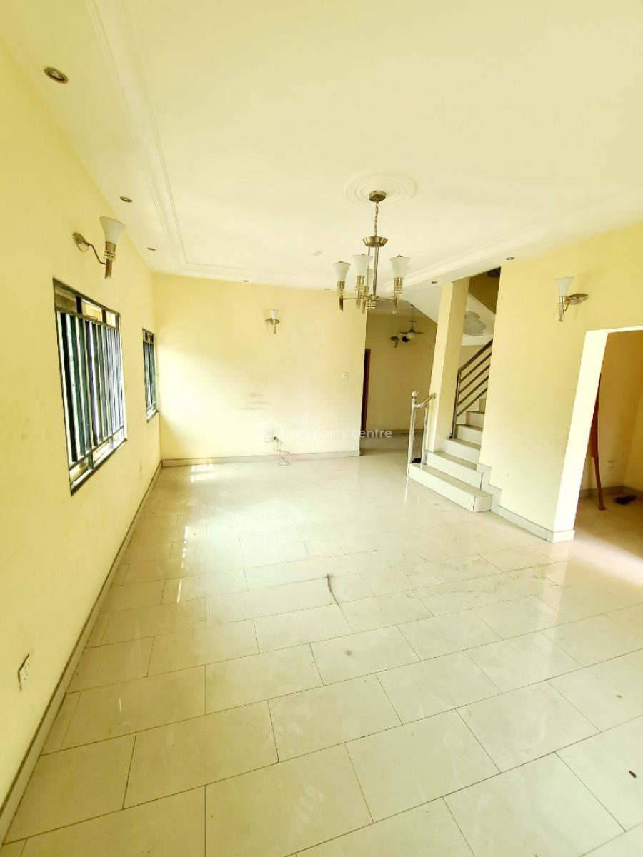 Spacious 4 Bedroom Semi Detached Duplex with 1 Bq, Chevron Estate, Chevron Drive, Lekki, Lagos, Semi-detached Duplex for Rent