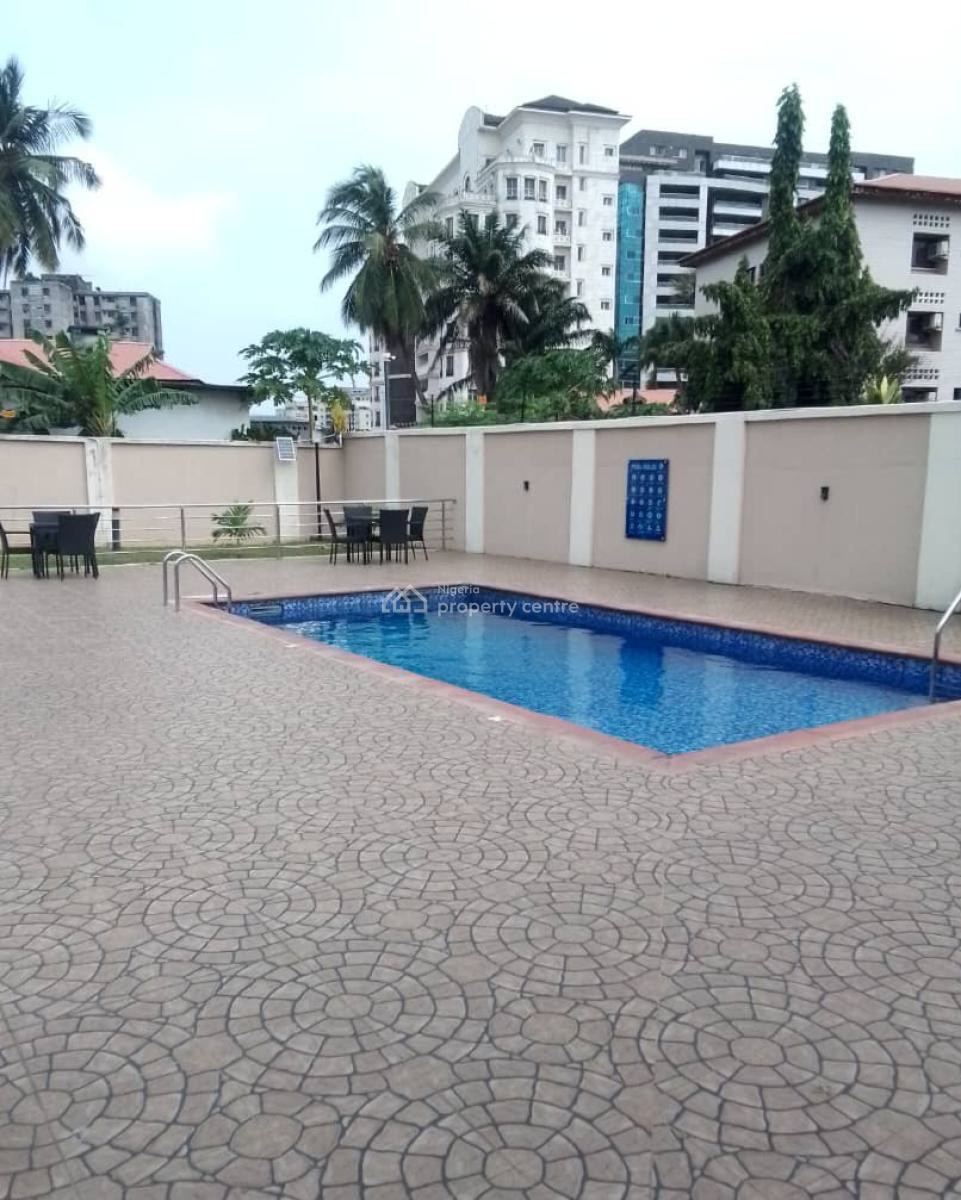 1 Bedroom Service Flat with 2 Toilets, Bath, Pool and Gym, Off Gerrard Road, Old Ikoyi, Ikoyi, Lagos, Mini Flat (room and Parlour) for Rent