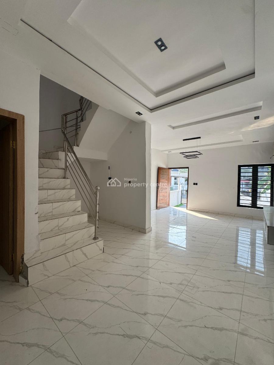 4  Bedroom Terrace Duplex with Private Compound, Sangotedo, Ajah, Lagos, Terraced Duplex for Sale