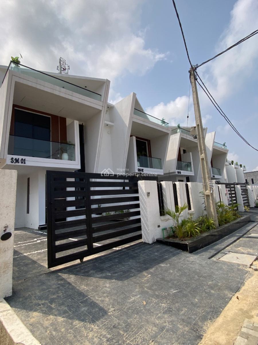 Exquisite 4 Bedroom Semi-detached Duplex with Bq, Ikota, Lekki, Lagos, Semi-detached Duplex for Sale