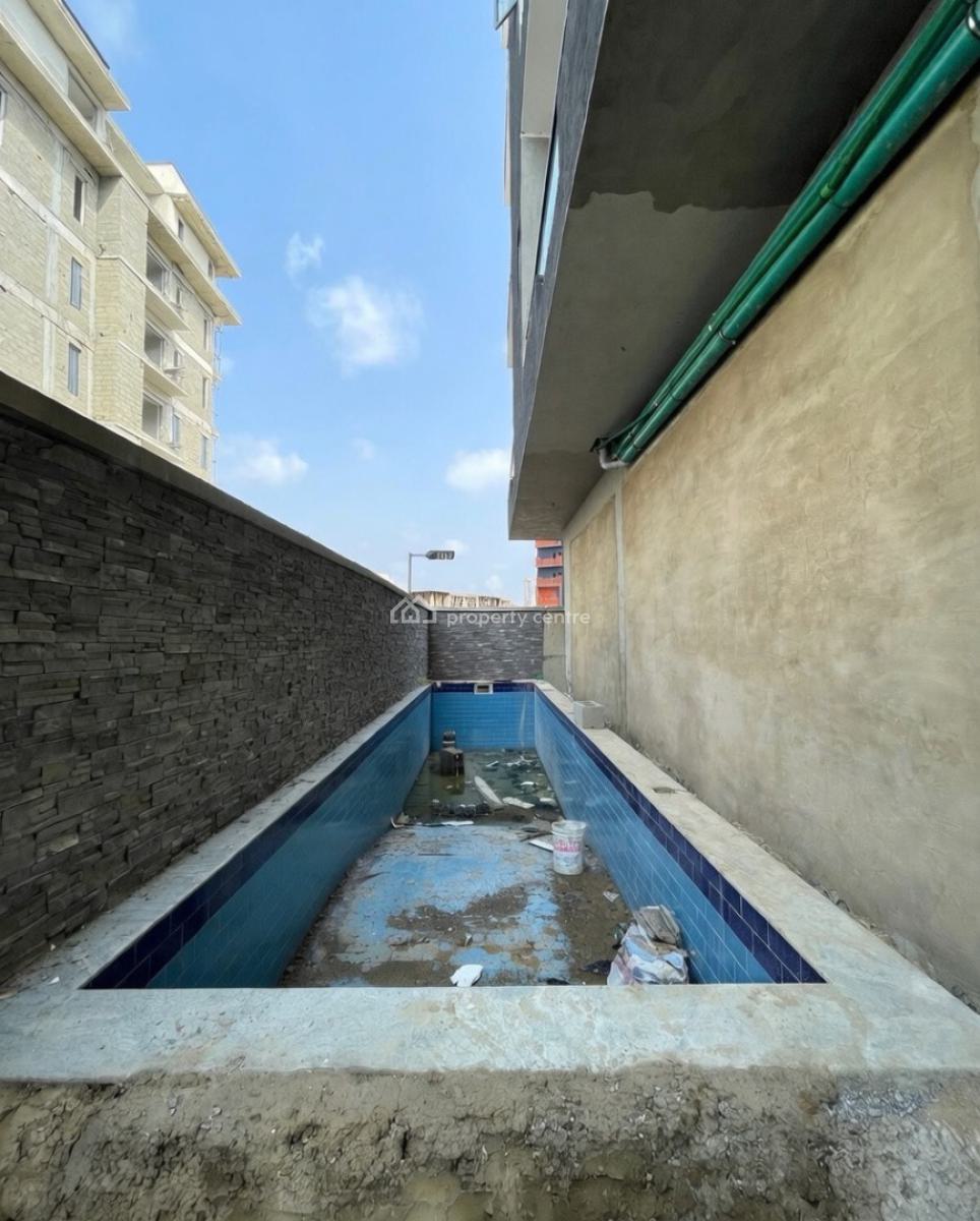 Lovely 3 Bedroom Apartment with Swimming Pool,gym and Bq, Lekki Phase 1, Lekki, Lagos, Block of Flats for Sale