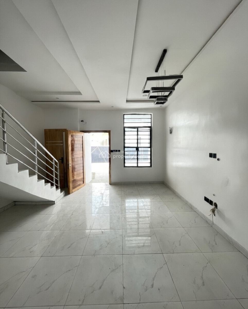 Stunning 4 Bedroom Terrace Duplex with Bq, Chevron, Lekki, Lagos, Terraced Duplex for Sale