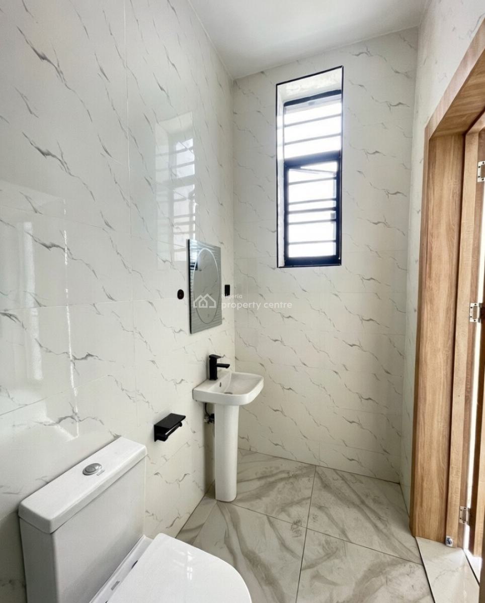 Stunning 4 Bedroom Terrace Duplex with Bq, Chevron, Lekki, Lagos, Terraced Duplex for Sale