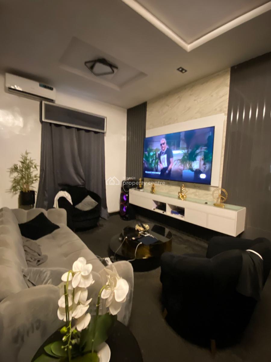 Luxuriously Furnished 4bedroom Fully Detached Duplex + Bq & Pool, Divine Homes Estate, By Thomas Estate, Ajah, Lagos, Ajah, Lagos, Detached Duplex for Rent