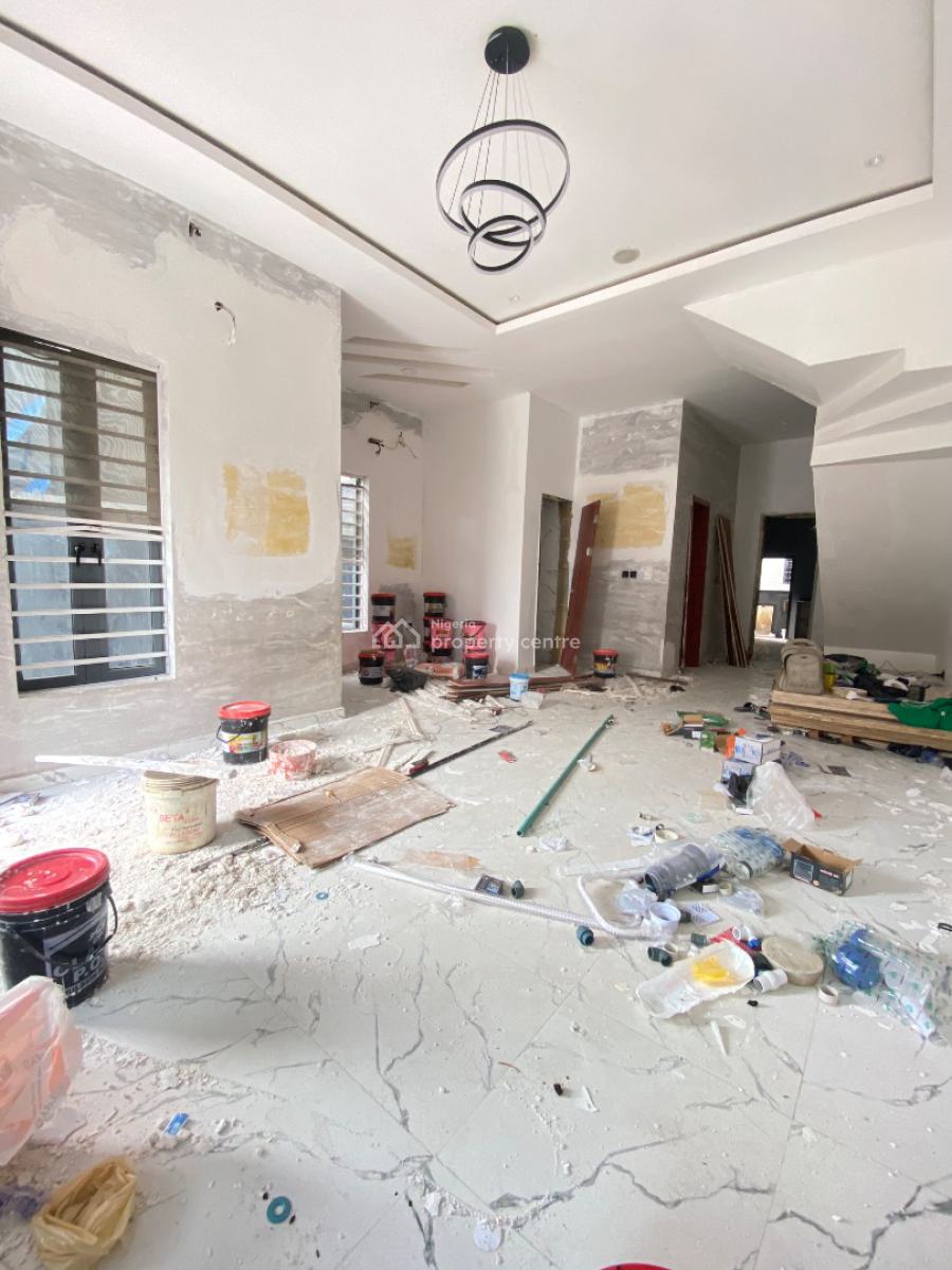 4 Bedroom Semi Detached Duplex with Bq, Ikota, Lekki, Lagos, Semi-detached Duplex for Rent