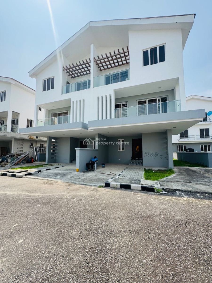 Luxury 4 Bedroom Semi Detached House with Bq Available, Chevron, Lekki, Lagos, Semi-detached Duplex for Rent
