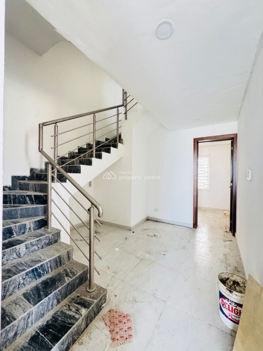 Luxury 4 Bedroom Semi Detached House with Bq Available, Chevron, Lekki, Lagos, Semi-detached Duplex for Rent