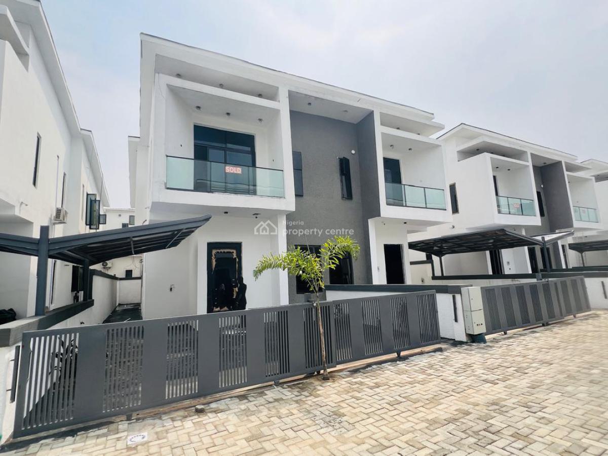 Luxury 4 Bedroom Semi Detached Duplex with Bq, Orchid Rd Lagos, Lekki Expressway, Lekki, Lagos, Semi-detached Duplex for Rent