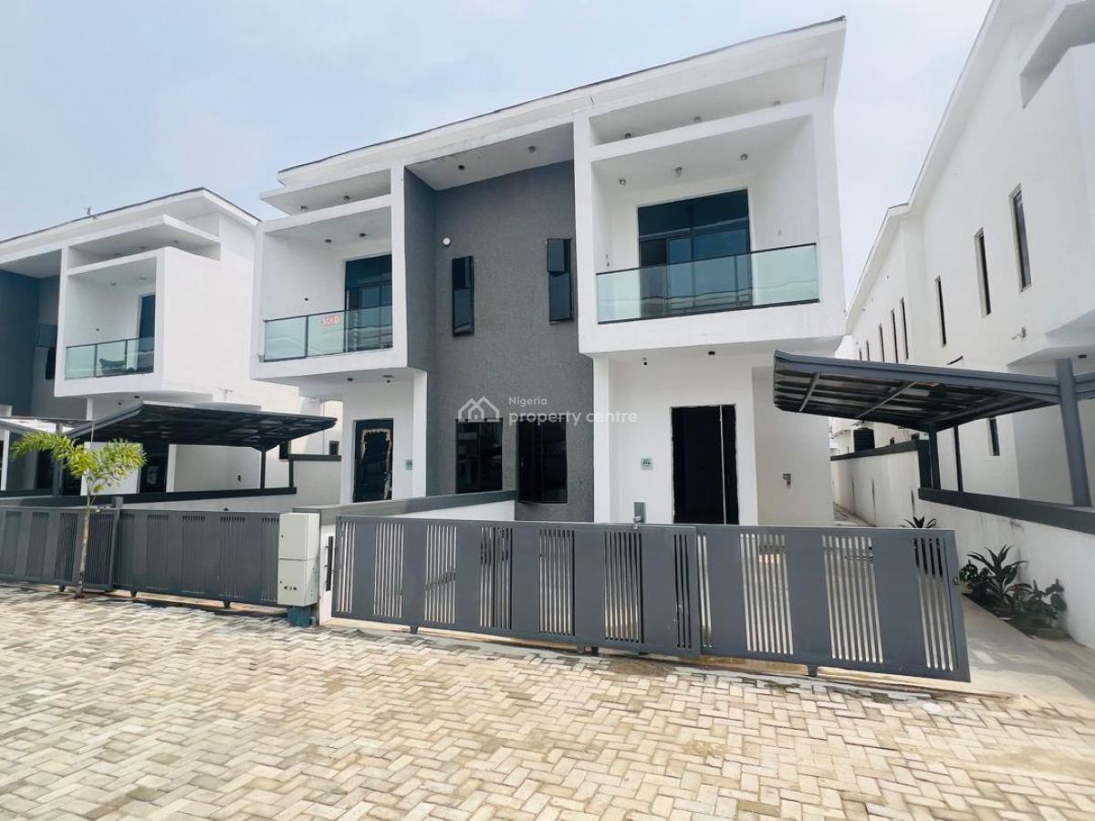 Luxury 4 Bedroom Semi Detached Duplex with Bq, Orchid Rd Lagos, Lekki Expressway, Lekki, Lagos, Semi-detached Duplex for Rent