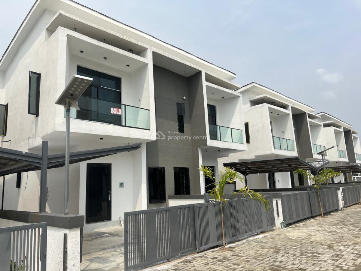 Luxury 4 Bedroom Semi Detached Duplex with Bq, Orchid Rd Lagos, Lekki Expressway, Lekki, Lagos, Semi-detached Duplex for Rent