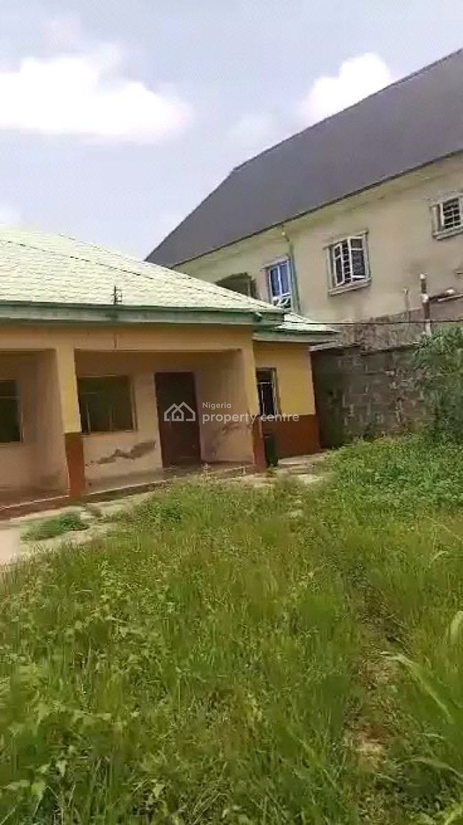 Massive Full Plot of Land with 4 Bedroom Bungalow Setback, Igando, Ikotun, Lagos, Detached Bungalow for Sale
