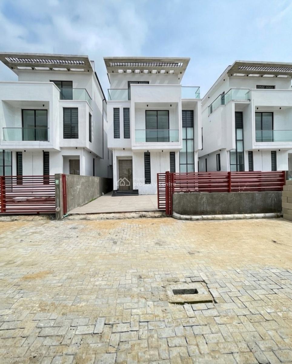 Lovely 5 Bedroom Detached Duplex with Swimming Pool and Bq, Chevron, Lekki, Lagos, Detached Duplex for Sale