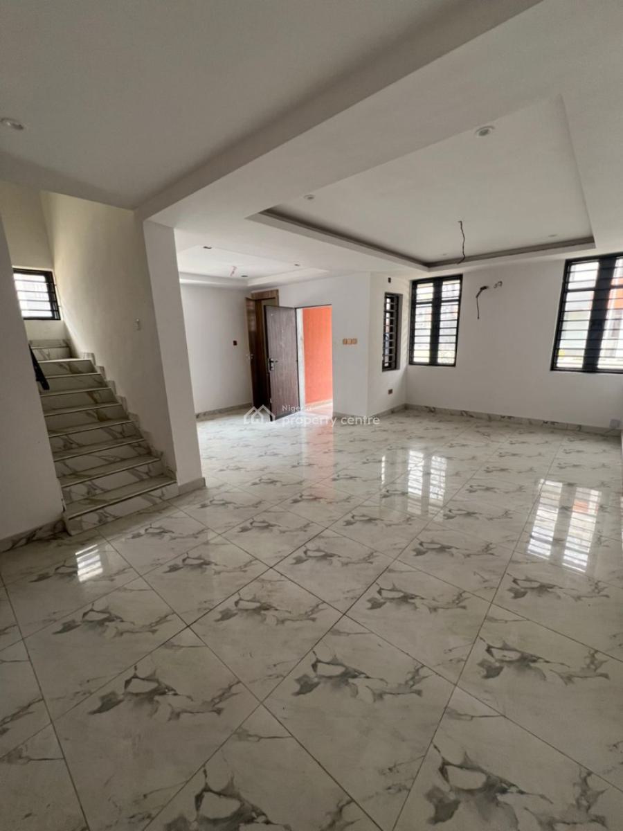 Spacious 4-bedroom Terrace Duplex with Private Bq, Ikate, Lekki, Lagos, Terraced Duplex for Rent