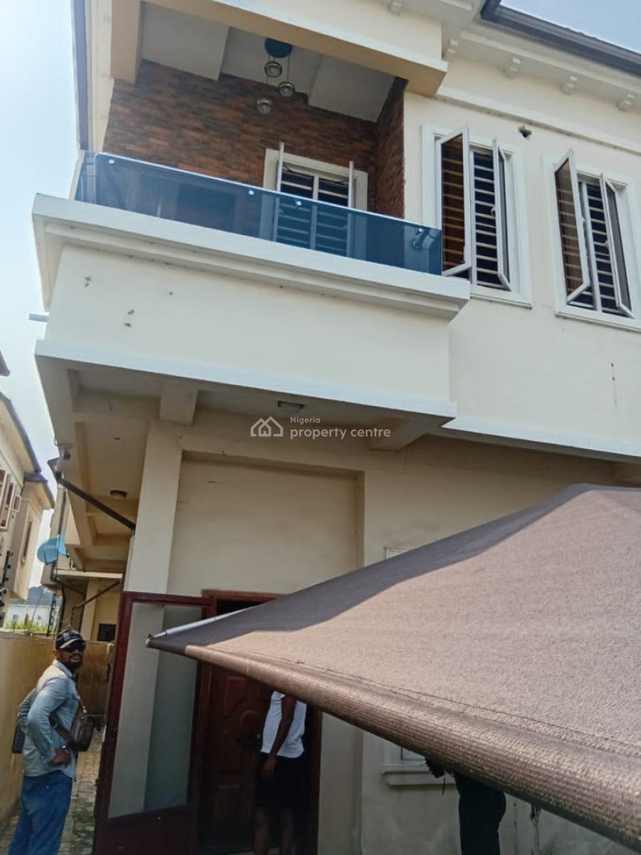 Luxury and Comfortable 3bedrooms Duplex with Bq, Chevron, Lekki, Lagos, Detached Duplex for Rent