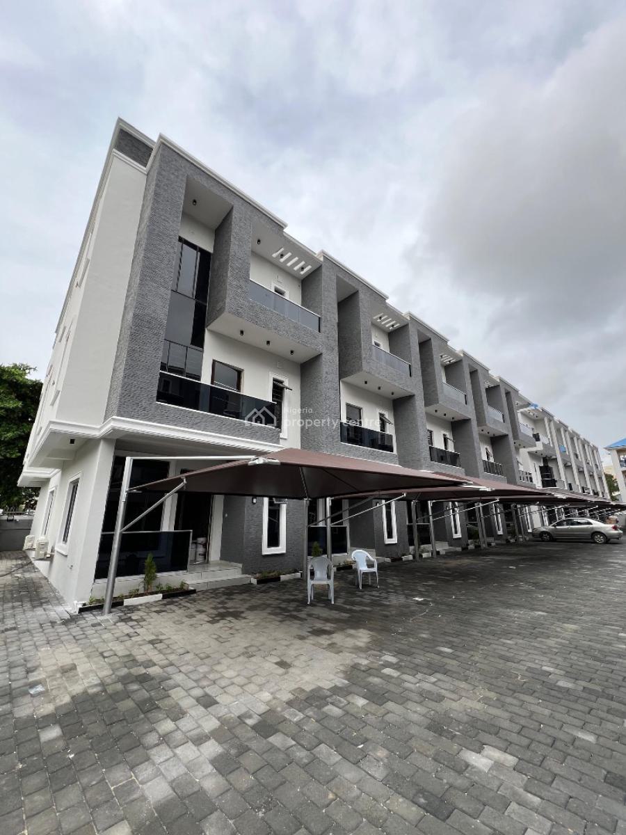 Beautiful 4 Bedroom Terrace Duplex with Bq, Victoria Island (vi), Lagos, Terraced Duplex for Sale