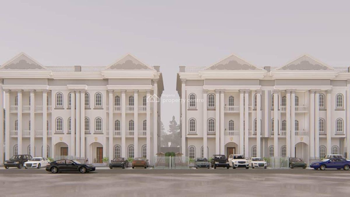 4 Bedroom Terrace Duplex with Bq (carcass), Life Camp, Abuja, Terraced Duplex for Sale