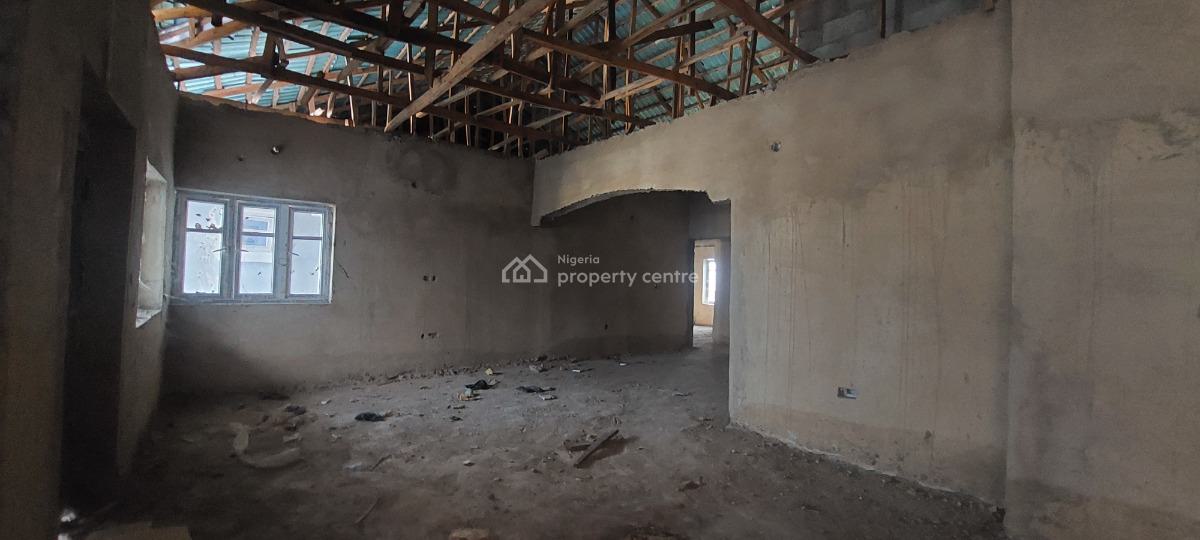 4 Bedroom Terrace Duplex with Bq (carcass), Life Camp, Abuja, Terraced Duplex for Sale