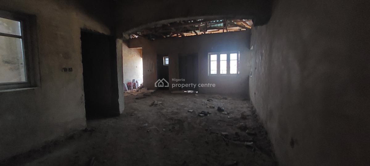 4 Bedroom Terrace Duplex with Bq (carcass), Life Camp, Abuja, Terraced Duplex for Sale