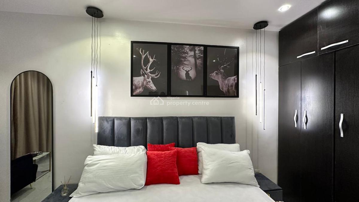 Fully Furnished 2 Bedroom Maisonatte +swimming Pool and Gym, Off Freedom Way, The Rock Apartments, Lekki Phase 1, Lekki, Lagos, Flat / Apartment for Rent