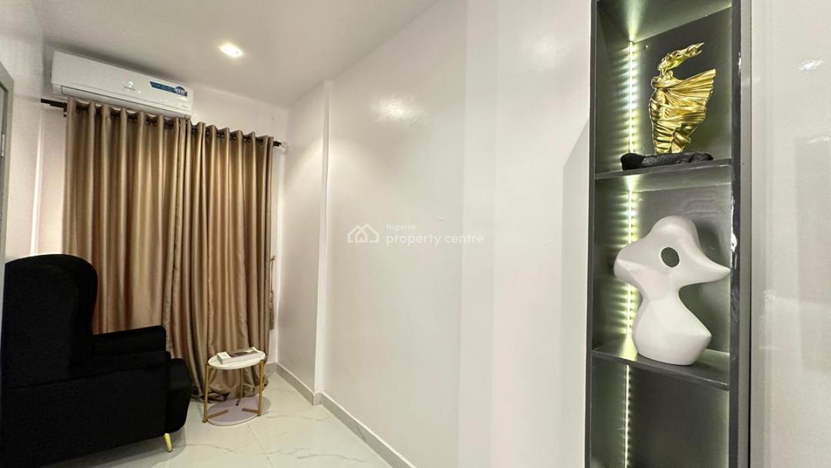 Fully Furnished 2 Bedroom Maisonatte +swimming Pool and Gym, Off Freedom Way, The Rock Apartments, Lekki Phase 1, Lekki, Lagos, Flat / Apartment for Rent