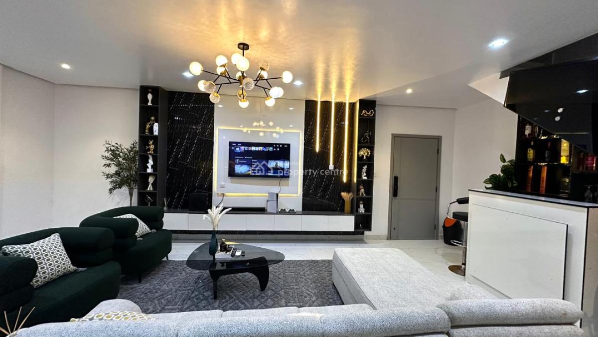 Fully Furnished 2 Bedroom Maisonatte +swimming Pool and Gym, Off Freedom Way, The Rock Apartments, Lekki Phase 1, Lekki, Lagos, Flat / Apartment for Rent
